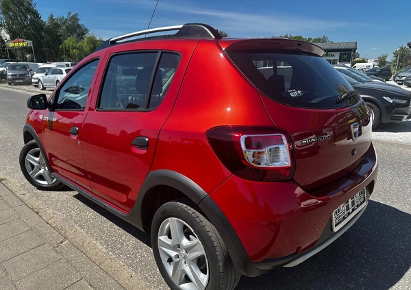 Dacia Sandero Stepway cena 29900 przebieg: 189982, rok produkcji 2015 z Świerzawa małe 191